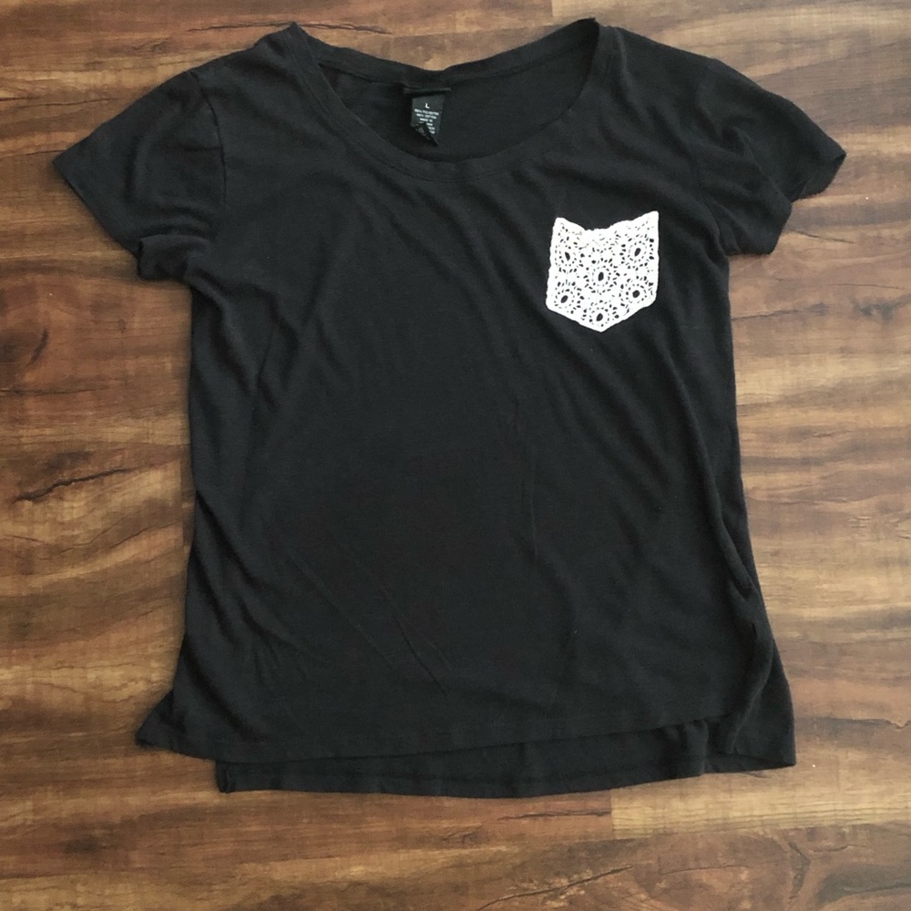 Black shirt